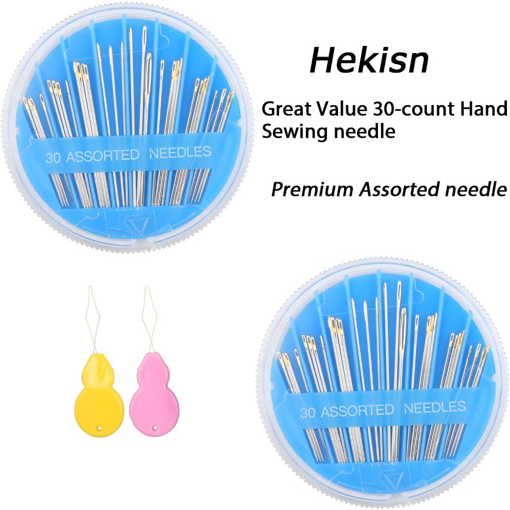 Sewing Repair - Assorted Hand Sewing Needles Set 30pcs