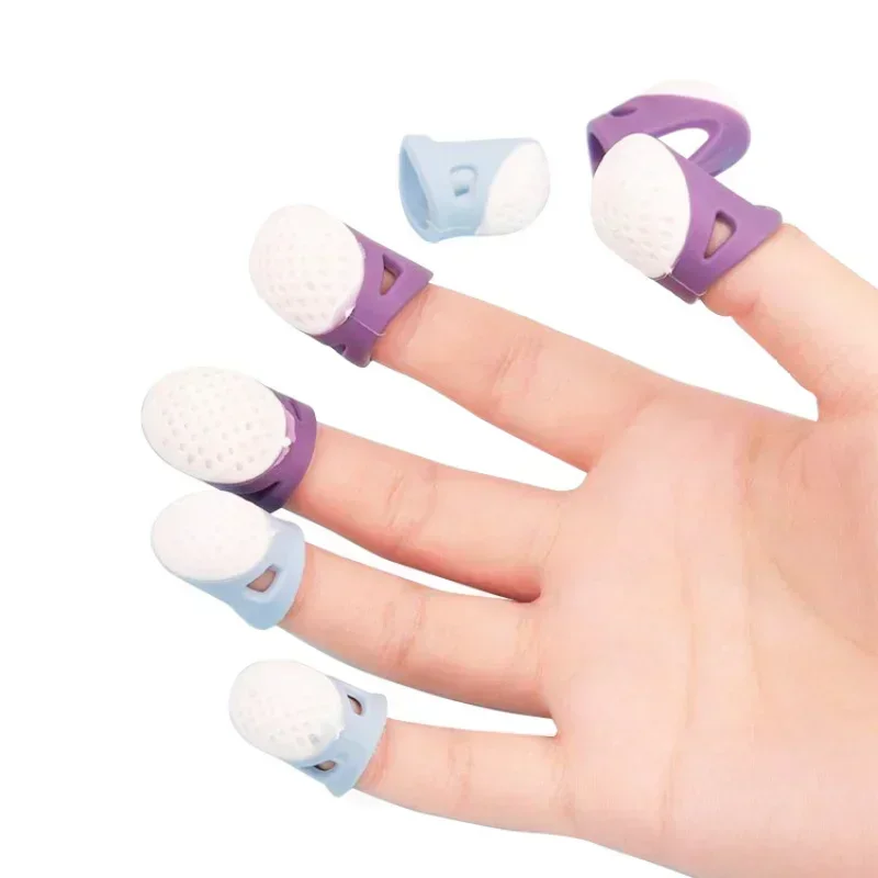 Sewing Pin Cushion - DIY Silicone Thimble Anti-stick Finger Cover