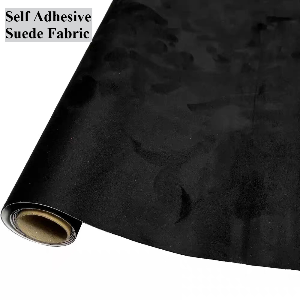 Self Adhesive Faux Suede Cloth - Fabric Glue Bond ulasan dan harga