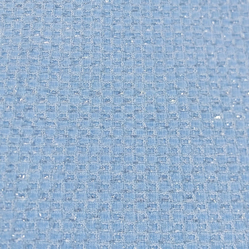 Small Lattice and Bright Wire  - Sewing Tweed Fabric ulasan dan harga