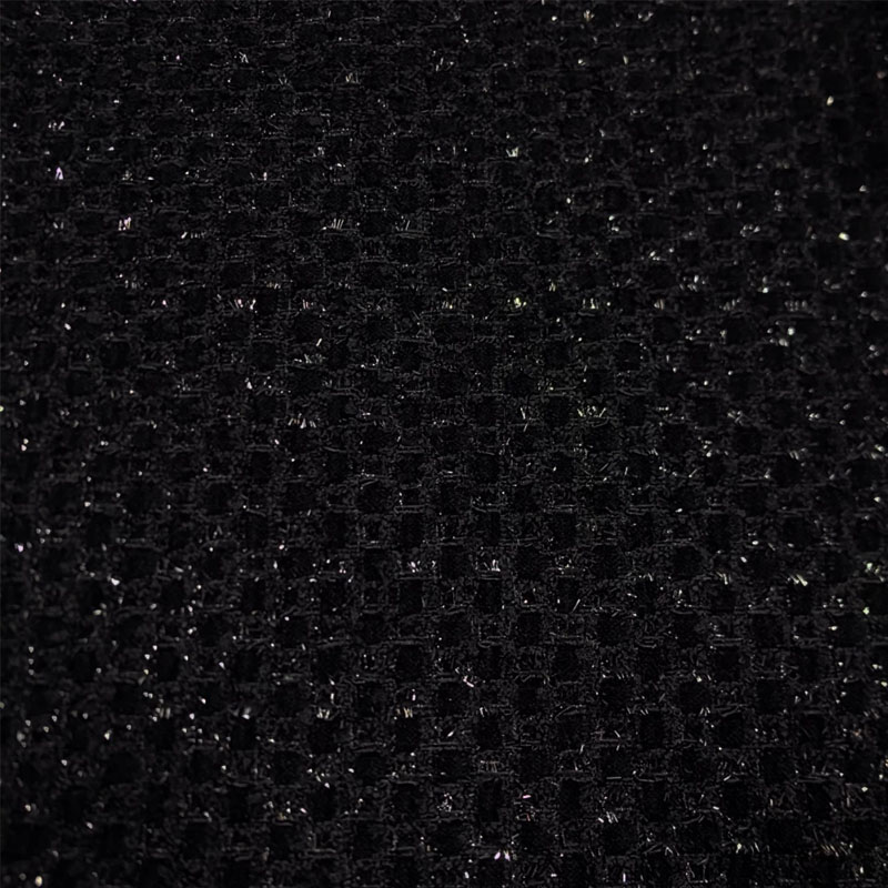 Small Lattice and Bright Wire  - Sewing Tweed Fabric ulasan dan harga