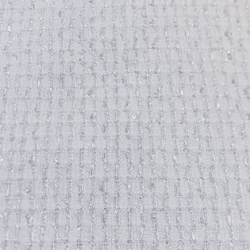 Small Lattice and Bright Wire  - Sewing Tweed Fabric ulasan dan harga