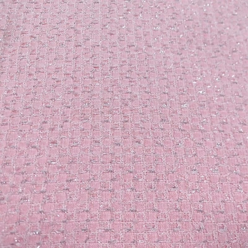 Small Lattice and Bright Wire  - Sewing Tweed Fabric ulasan dan harga