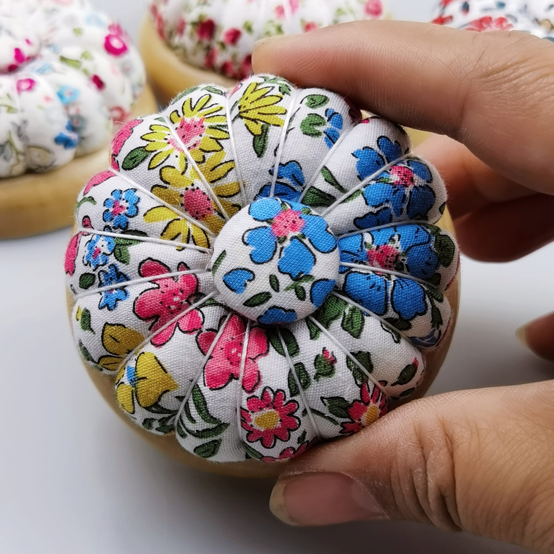 1Pc Pumpkin Magnetic Needle Pi - Sewing Pin Cushion ulasan dan harga