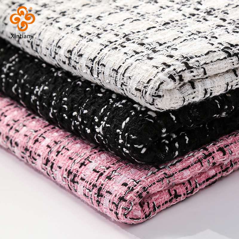 Woven Tweed Fabric Luxurious A - Sewing Tweed Fabric ulasan dan harga