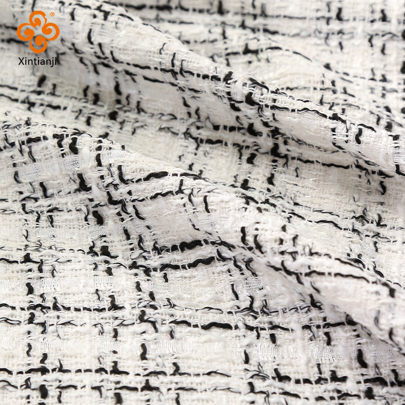 Woven Tweed Fabric Luxurious A - Sewing Tweed Fabric ulasan dan harga