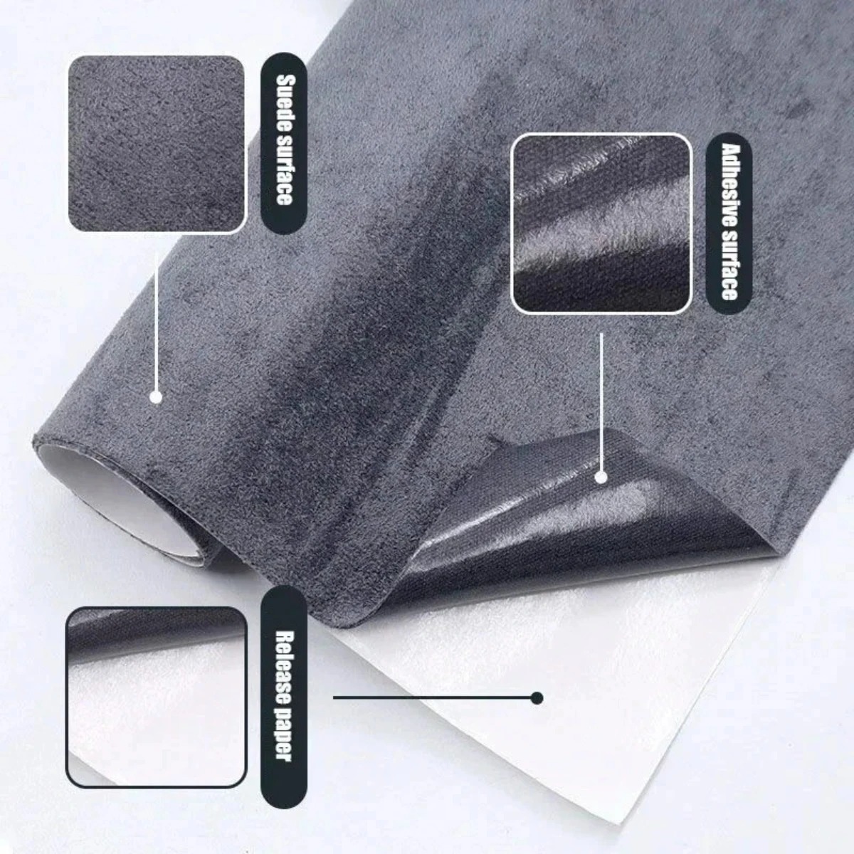 Multi Color Self Adhesive Sued - Fabric Glue Bond ulasan dan harga