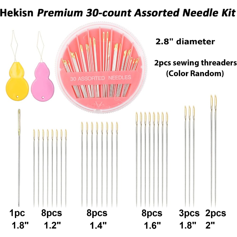 Assorted Hand Sewing Needles K - Sewing Repair ulasan dan harga