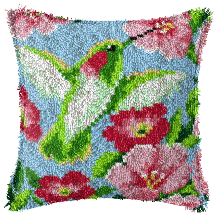 Smyrna Flower Latch Hook Kit M - Sewing Pin Cushion ulasan dan harga