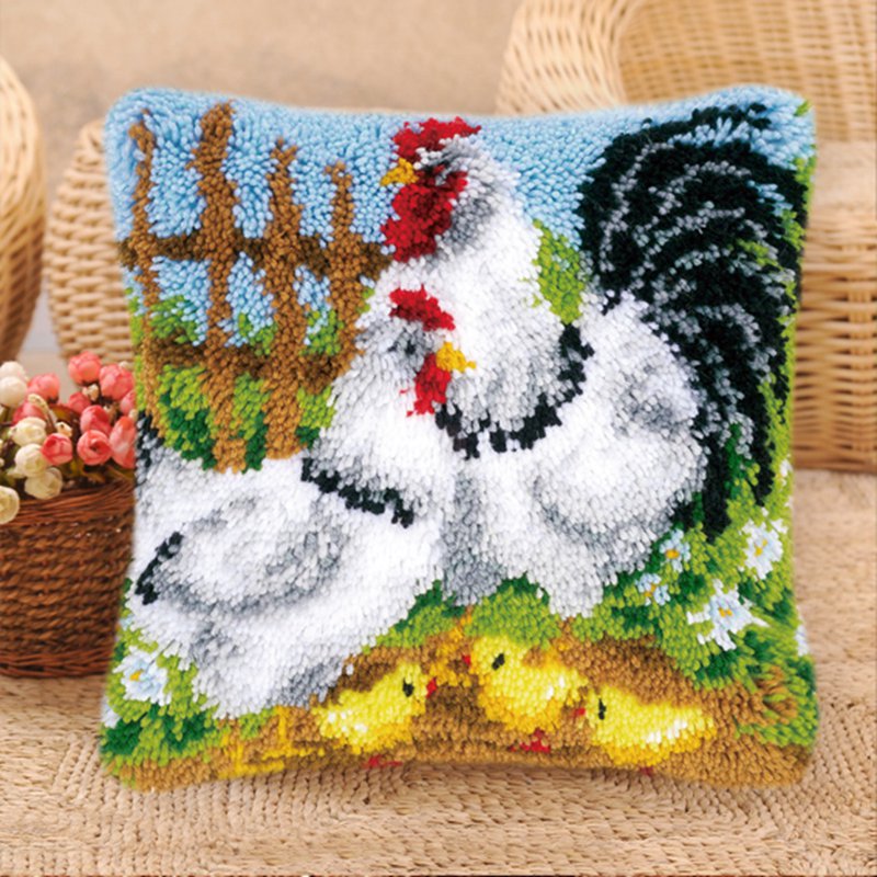 Rabbit Horse Latch Hook Kits S - Sewing Pin Cushion ulasan dan harga