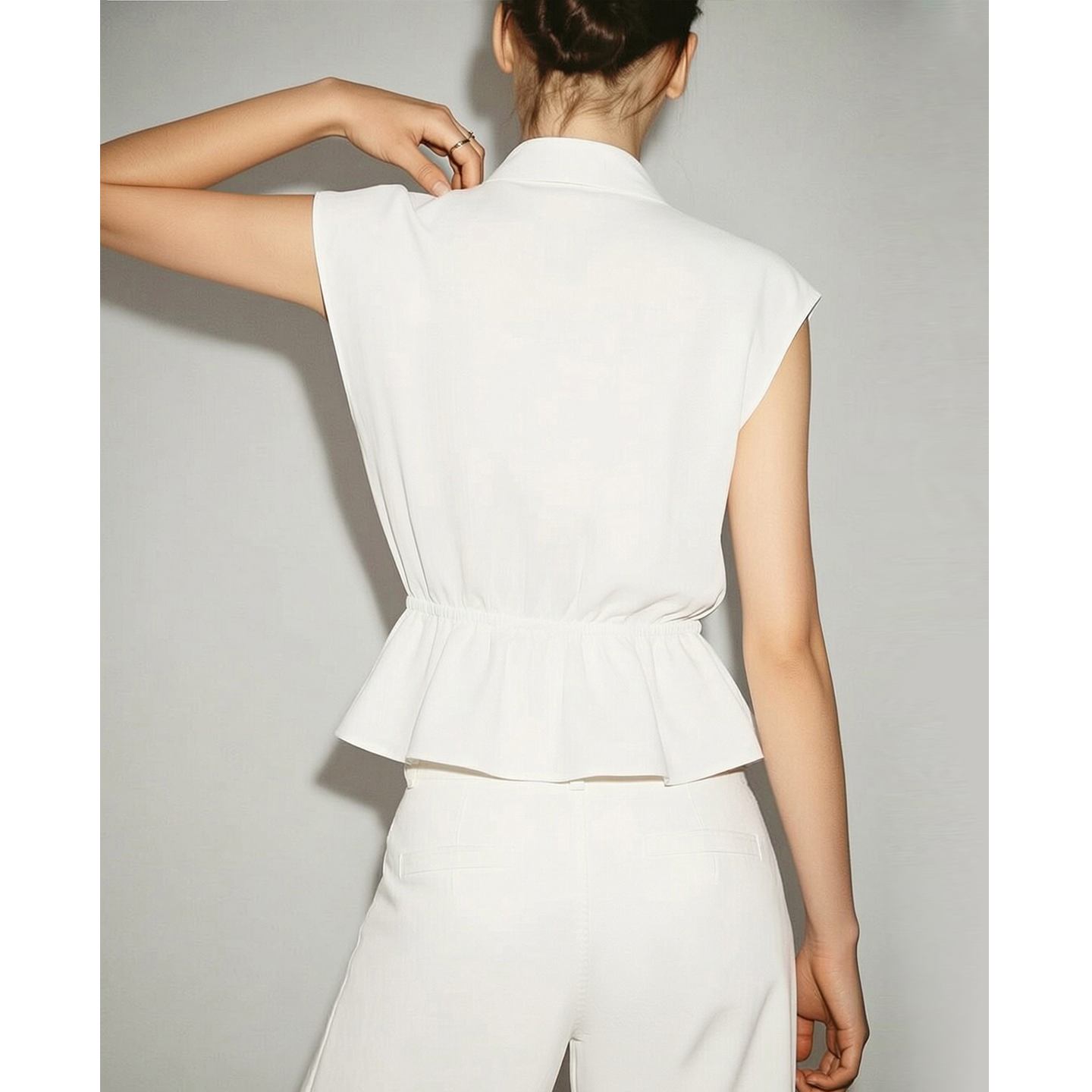 Amii Women's Blouse 2026 Summe - Sewing V ulasan dan harga