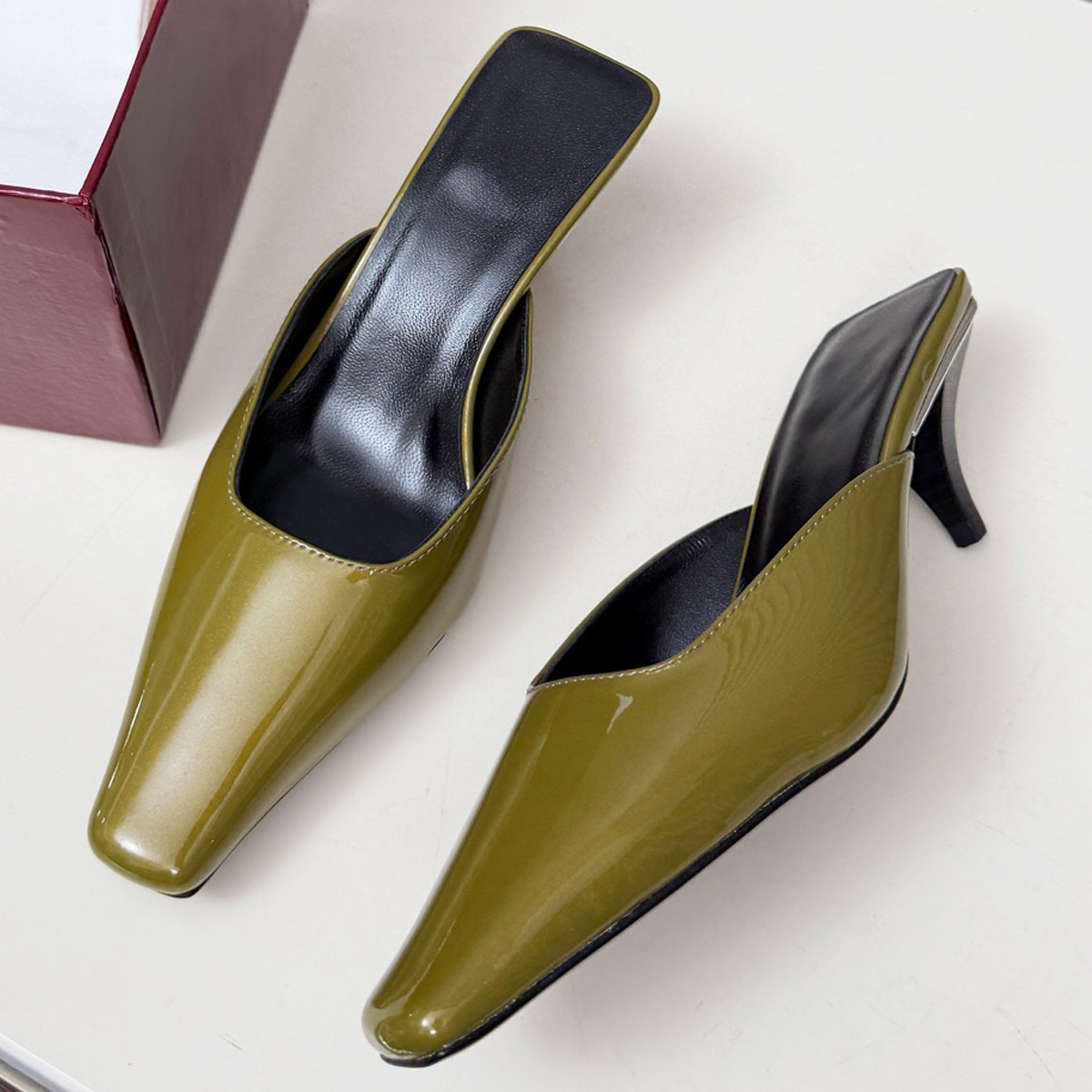 2026 Women's Soft Patent Leath - Sewing V ulasan dan harga