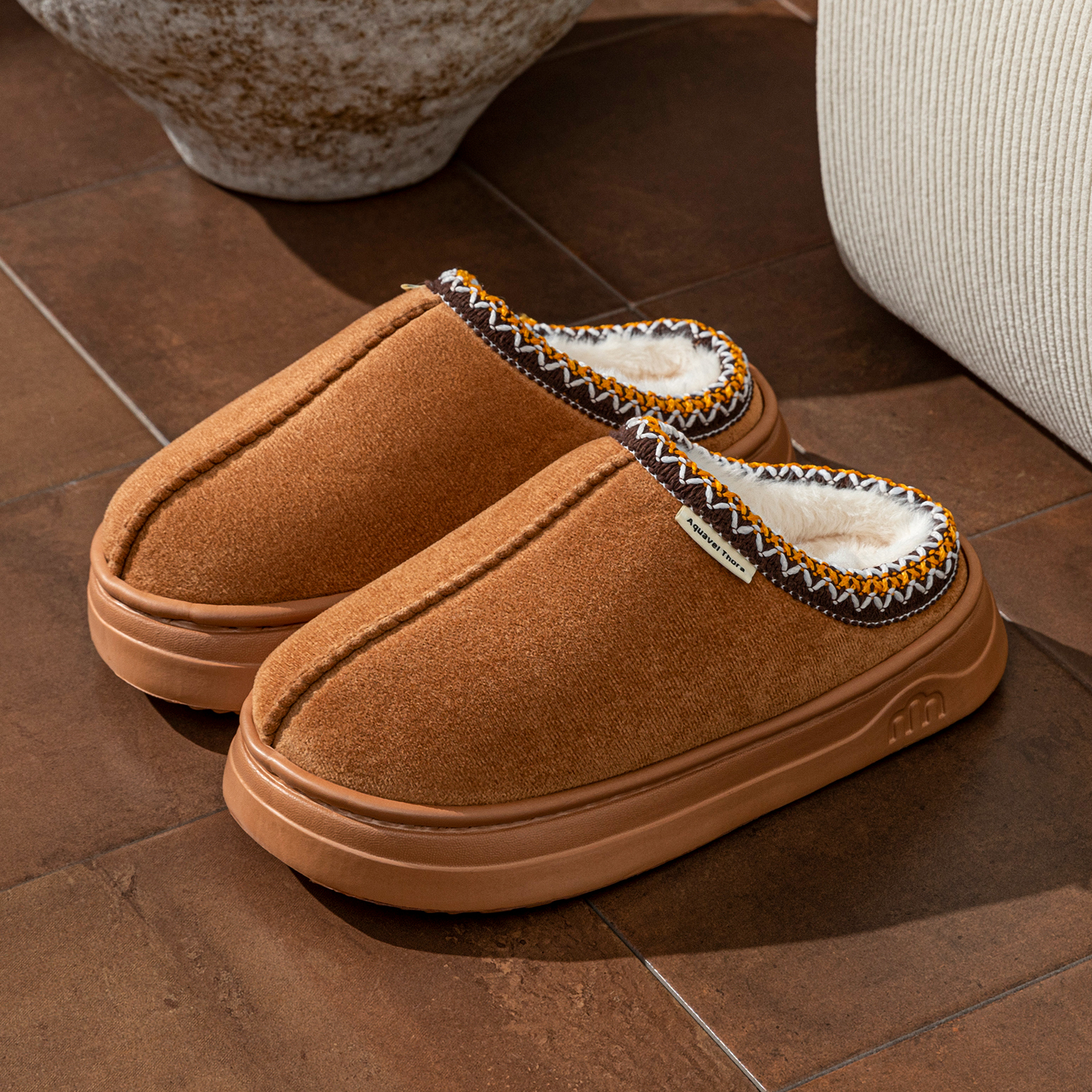 YNPO Winter Women's Slippers B - Sewing Cotton ulasan dan harga