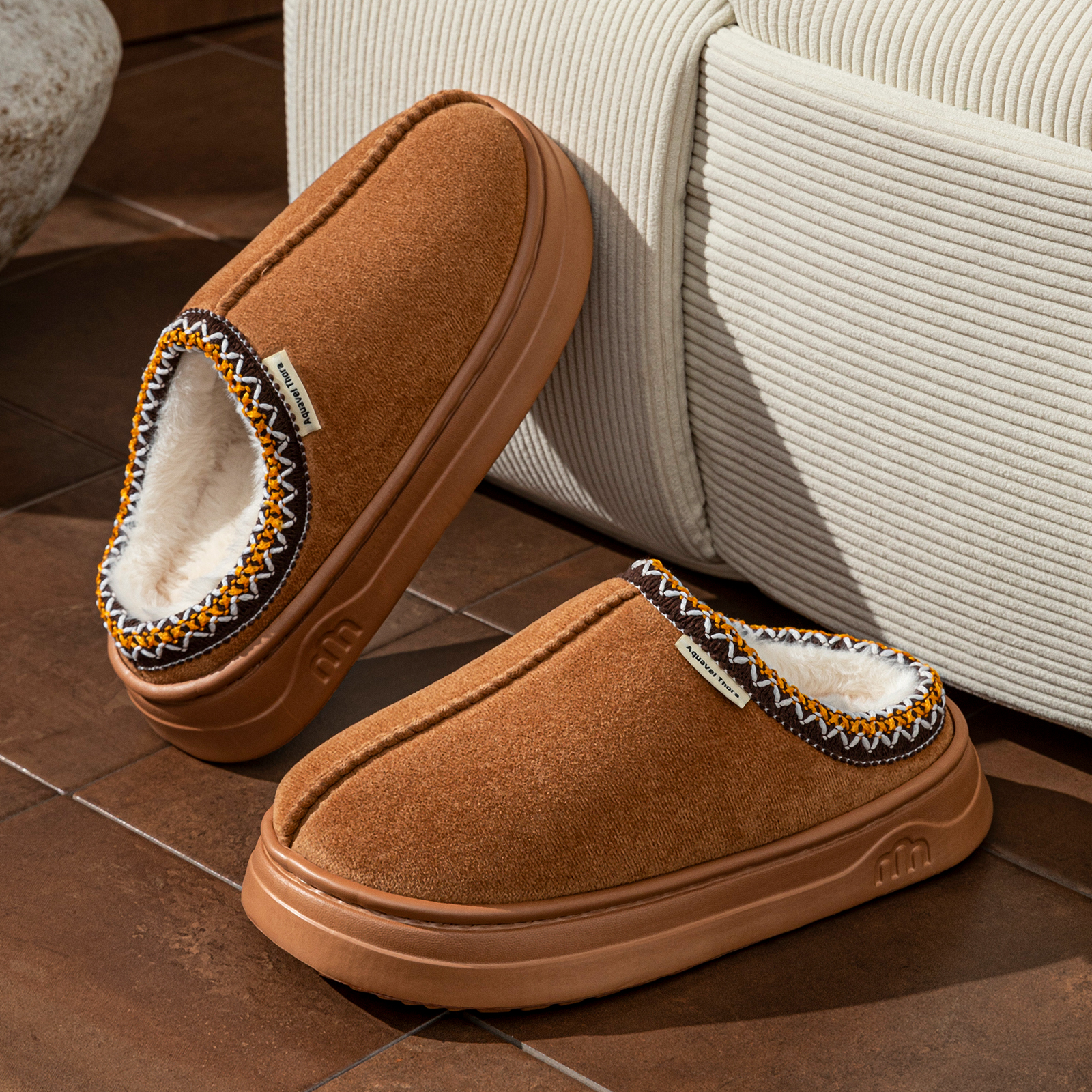 YNPO Winter Women's Slippers B - Sewing Cotton ulasan dan harga