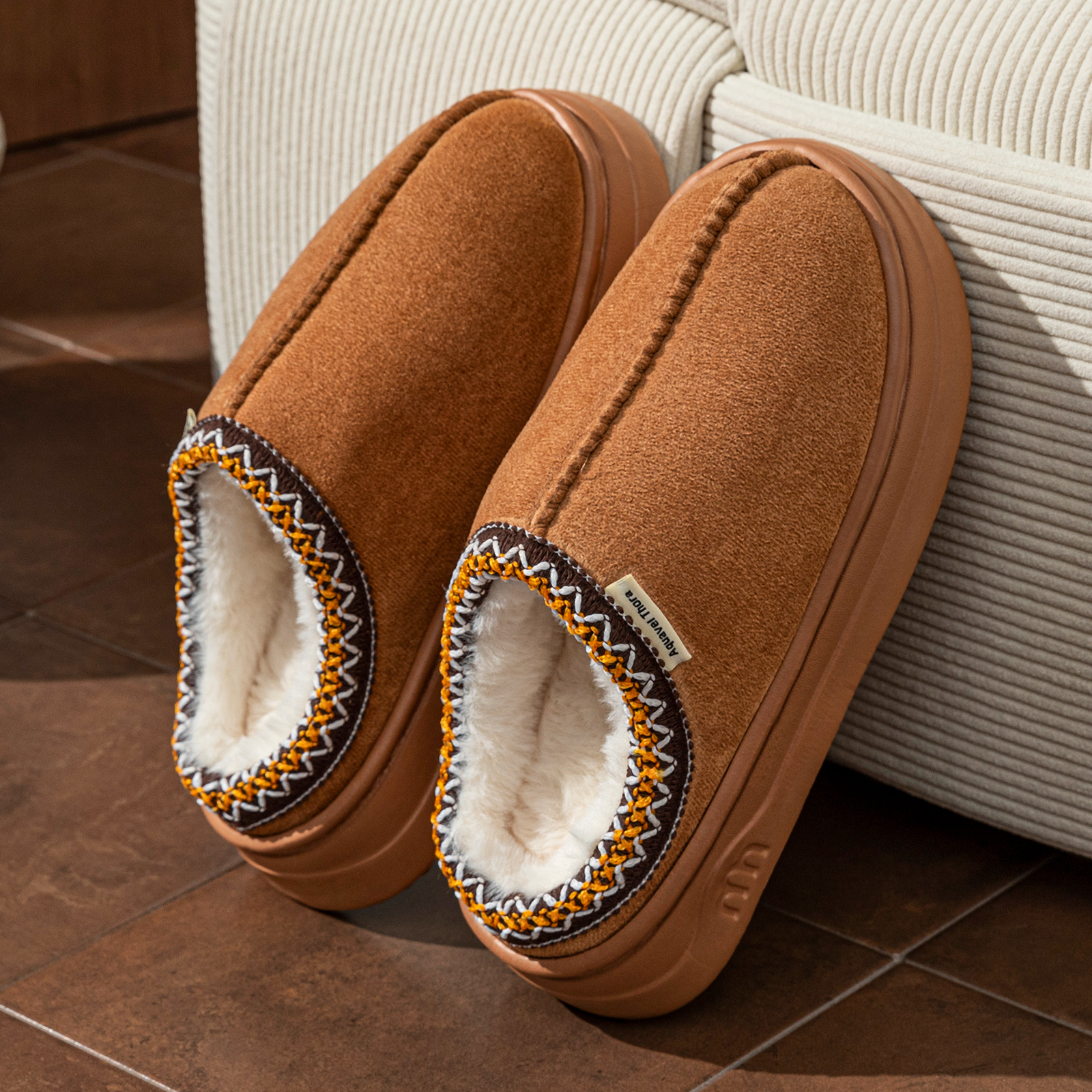 YNPO Winter Women's Slippers B - Sewing Cotton ulasan dan harga