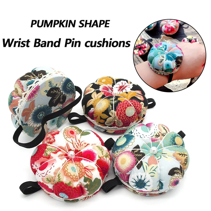 1pc Random Color Pumpkin Shape - Sewing Pin Cushion ulasan dan harga