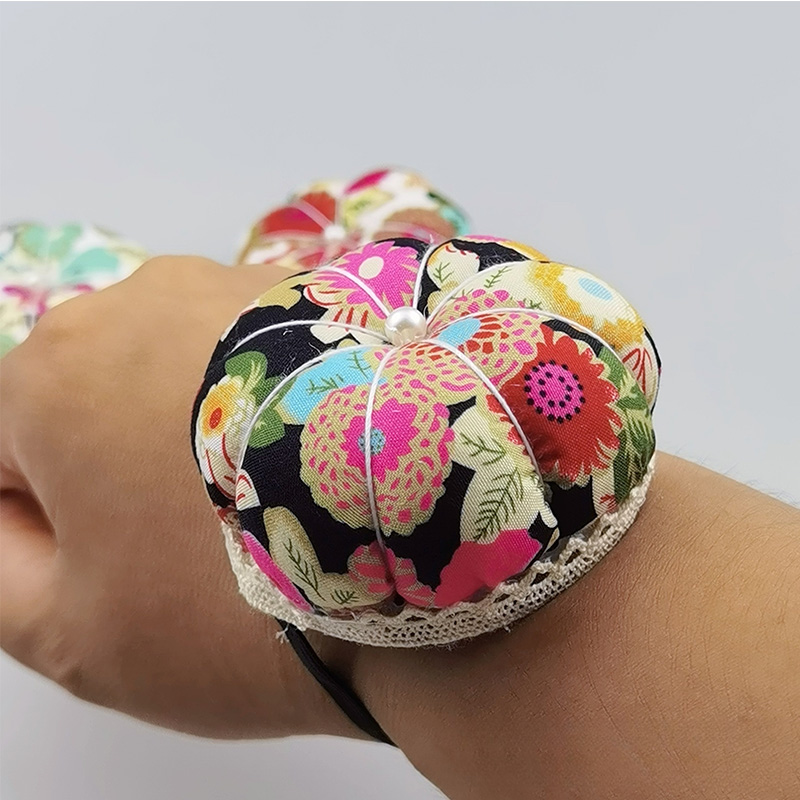 1pc Random Color Pumpkin Shape - Sewing Pin Cushion ulasan dan harga