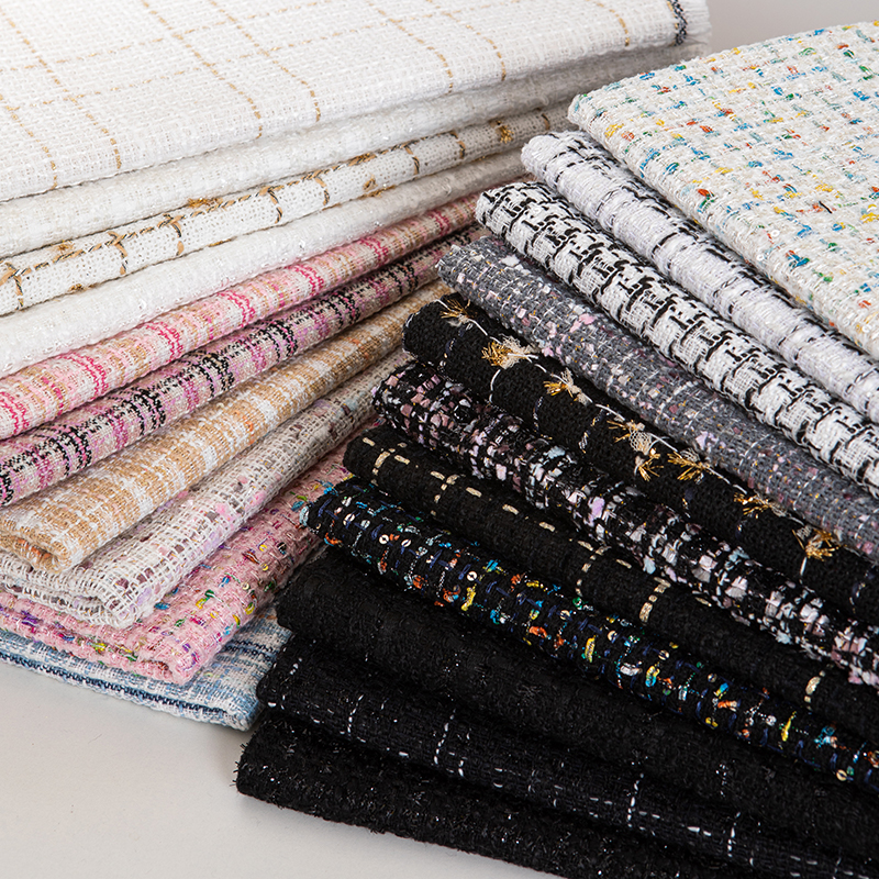 Women\'s Tweed Fabric Thickene - Sewing Tweed Fabric ulasan dan harga