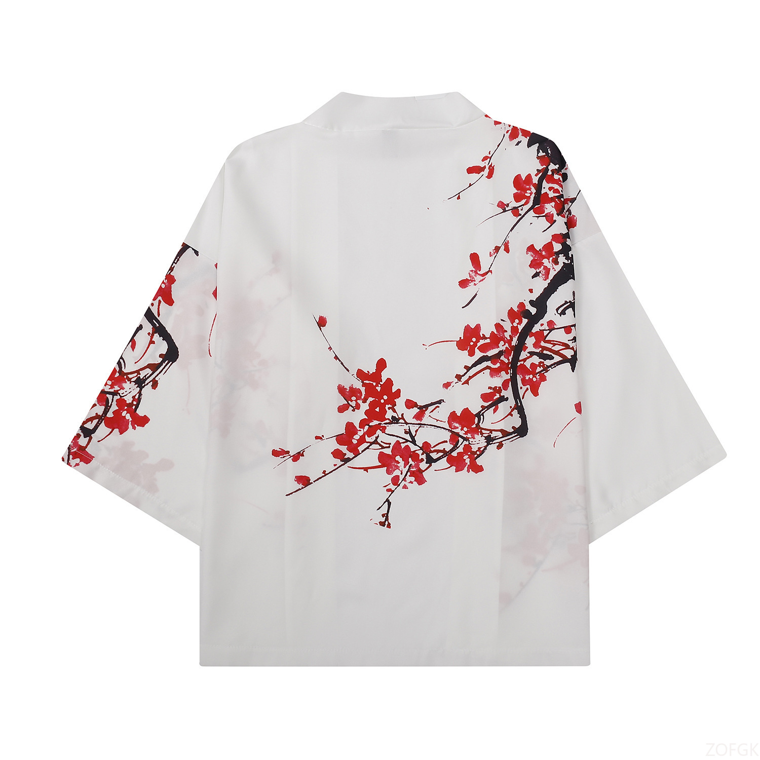 Summer Women Flower Print Kimo - Sewing V ulasan dan harga