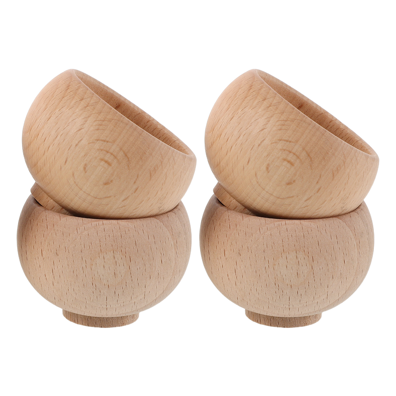 4Pcs Reusable Wooden Pincushio - Sewing Pin Cushion ulasan dan harga