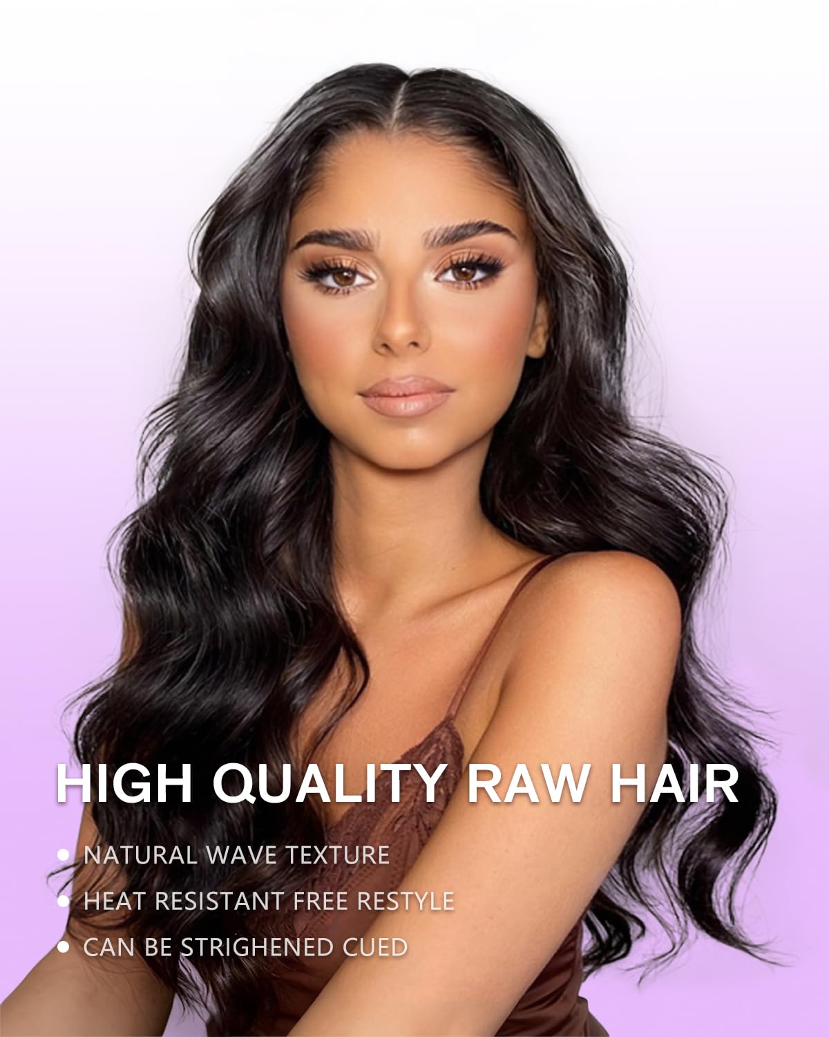 V Part Wig Human Hair Body Wav - Sewing V ulasan dan harga