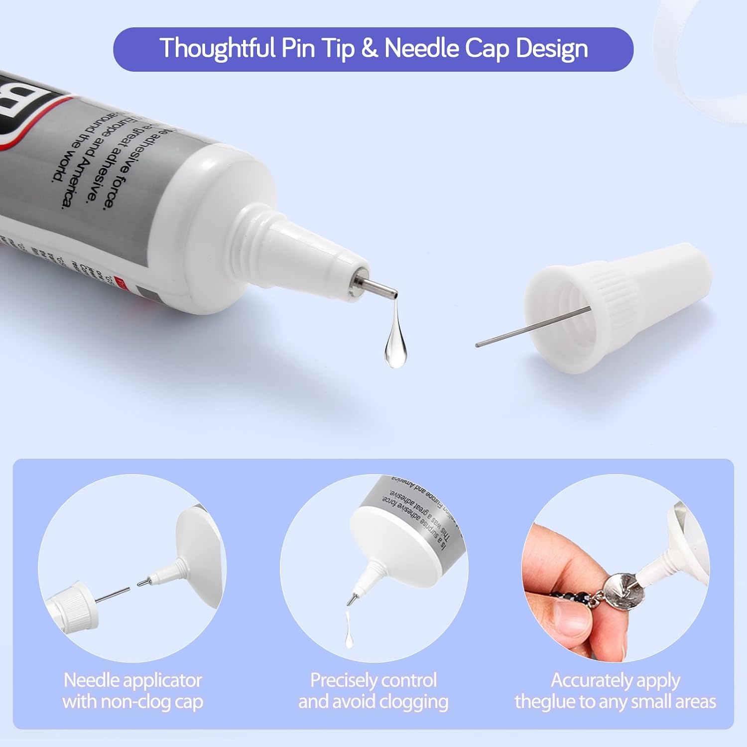 ICUTE-FITTDYHE 6PCS Jewelry Gl - Fabric Glue Bond ulasan dan harga